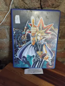 vintage original yu gi oh cards in binder set (g) - Image 1