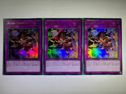 3 x Alpha Summon MP24-EN256 Ultra Rare 1st Edition YuGiOh Playset - Image 1