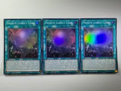 3 x Primite Lordly Lode RA05-EN072 Super Rare 1st Edition YuGiOh Playset NM - Image 1