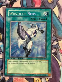 Wrath of Neos 1st Edition HA01-EN027 YuGiOh Card LIMITED EDITION - Image 1