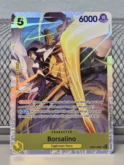 Borsalino SR - EB04-058 - One Piece OP15 - Adventure On Kami’s Island - NM ENG - Image 1