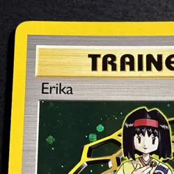 Erika 16/132 Pokemon TCG Gym Heroes Holo Foil Rare Card Lightly Played LP - Image 2