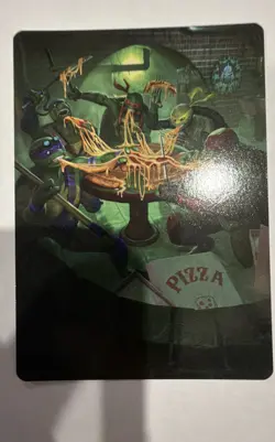 Food Chain Art Card Art Series: Teenage Mutant Ninja Turtles Regular - Image 1