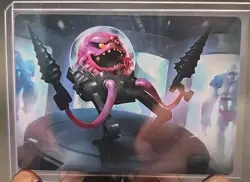 Krang, Master Mind Art Card (4/54) Art Series: Teenage Mutant Ninja Turtles NM - Image 3