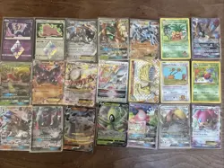 Pokemon Ultra Rare Lot (21 Cards) TCG Arceus Vstar M Audino Secret Rares EX/GX - Image 1