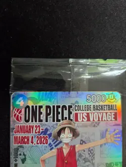 One Piece 🙉🙈🙊🐵Monkey. D. Luffy US College Promo Card By Bandai St. John’s - Image 3