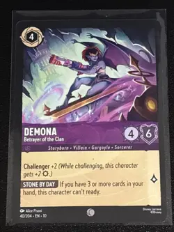 Disney Lorcana Gargoyles Theme 6 Card Lot Demona/Bronx/Brooklyn/Broadway/Hudson - Image 2