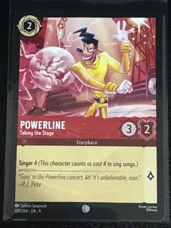 Disney Lorcana A Goofy Movie Theme 3 Card Lot Powerline/Max Goof/P.J. Pete - Image 2