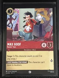 Disney Lorcana A Goofy Movie Theme 3 Card Lot Powerline/Max Goof/P.J. Pete - Image 3