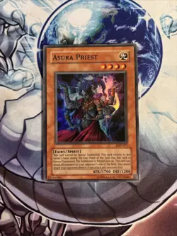(60) Yugioh Asura Priest LOD-071 Super Rare Unlimited LP - Image 1