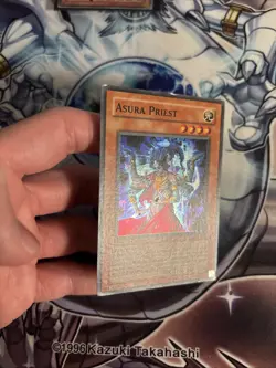 (60) Yugioh Asura Priest LOD-071 Super Rare Unlimited LP - Image 5