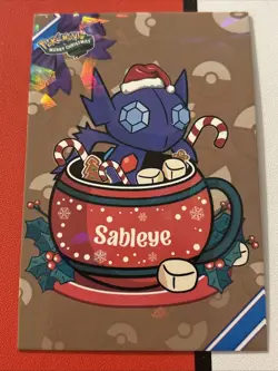 Pokemon 2024 Card Database Christmas Sableye Cracked Ice Holo NM .X86 - Image 1
