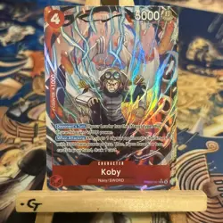 PRB02-001 Koby R Alternate Art Card The Best 2 - One Piece TCG - Image 1