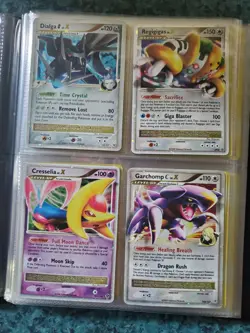 Pokemon Card Binder Collection Lot 56 Cards Pokemon Reverse Holo Stamped Lv X - Image 3