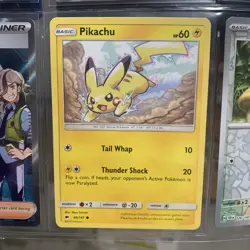 Pokemon SM Burning Shadows Pikachu Card 40/147 Regular Common - Image 1