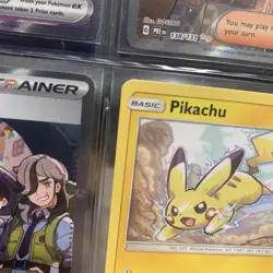 Pokemon SM Burning Shadows Pikachu Card 40/147 Regular Common - Image 2