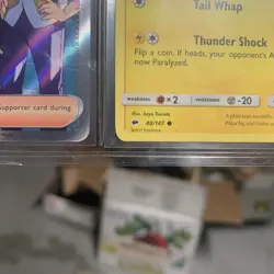 Pokemon SM Burning Shadows Pikachu Card 40/147 Regular Common - Image 3
