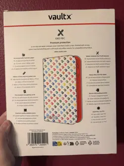 VaultX EXO-TEC A5 Zip Binder 160 Card 4-Pocket Side Loading Anniversary - Image 2