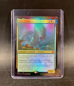 Foil Aesi Tyrant of Gyre Strait Commander Legends ~ MTG Magic Card - Image 1