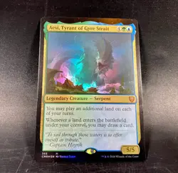 Foil Aesi Tyrant of Gyre Strait Commander Legends ~ MTG Magic Card - Image 2