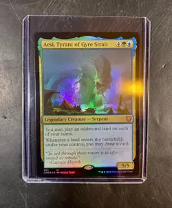 Foil Aesi Tyrant of Gyre Strait Commander Legends ~ MTG Magic Card - Image 5