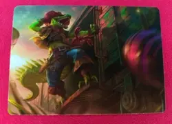 Leatherhead, Iron Gator MTG Full Art Series Teenage Mutant Ninja Turtles 43/54 - Image 1