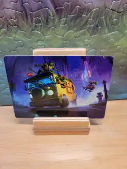 MTG Teenage Mutant Ninja Turtles: Art Series Turtle Van By Jakob Eirich 19/54 - Image 1