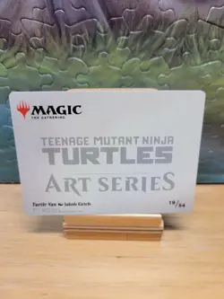MTG Teenage Mutant Ninja Turtles: Art Series Turtle Van By Jakob Eirich 19/54 - Image 2