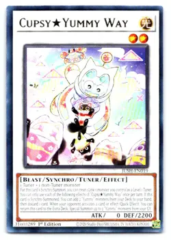 Yugioh CupsyYummy Way Rare Justice Hunters JUSH-EN019 - Image 1