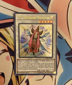 YuGiOh T.G. Wonder Magician - BLRR-EN057 - Ultra Rare - 1st Edition Near Mint - Image 1