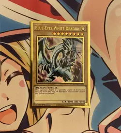 Yugioh Maximum Gold Blue Eyes White Dragon MGED-EN001 - M/NM! - Image 1