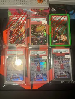 PSA 10 One Piece Lot 4 Cards - Image 1