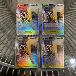4x ONE PIECE Borsalino EB04-058 SR Adventure On Kami’s Island OP15 Mint - Image 1