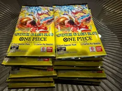 18 Booster Packs Lot English - One Piece Adventure On Kami’s Island OP-15&EB-04 - Image 1