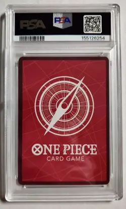 One Piece CCG Monkey.D.Luffy PSA Magazine Exclusive OP05-060 PSA 10 - Image 2