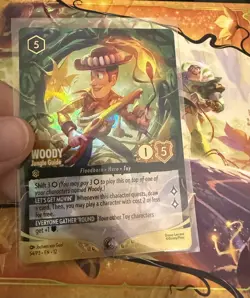 Woody Jungle Guide Foil Promo - Set Champs - Disney Lorcana - Image 2