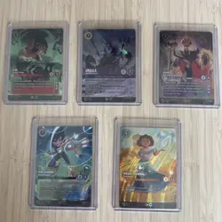 Lorcana Set Championship Promo Lot Scar/Ursula/Jafar/Hiro/Mirabel - Image 1