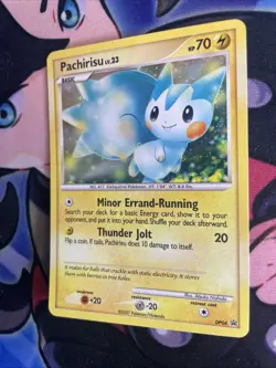 Pachirisu DP04 Cosmos Holo Pokemon Card 2007 Black Star Promo LP - Image 3