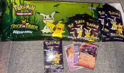 Pokemon TCG Trick or Trade Booster 5 Pack Lot 2023 Halloween Card Bundle 820650852572 - Image 1