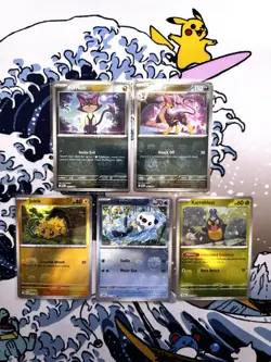 PokÃ©mon TCG White Flare /Black Bolt - Master Ball x5 Card Lot NM - Image 1