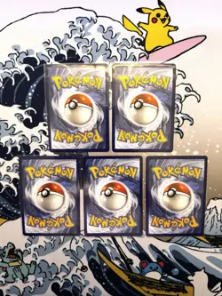 PokÃ©mon TCG White Flare /Black Bolt - Master Ball x5 Card Lot NM - Image 2