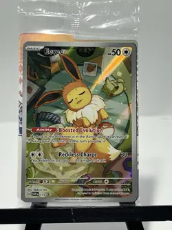 Pokemon TCG Prismatic Evolutions Eevee Promo Card Holo #173 - Image 1
