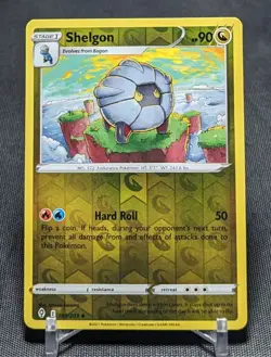 Shelgon UnCommon Reverse Holo Dragon Pokemon TCG Evolving Skies Card 108/203 - Image 1