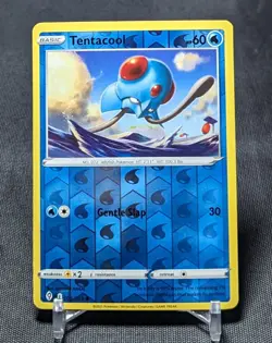 Tentacool Common Reverse Holo Water 2021 Pokemon TCG Evolving Skies Card 026/203 - Image 1