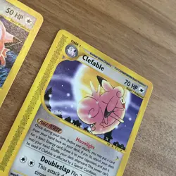 Clefable 41/165 TCG Pokemon Expedition Set Non-Holo Rare NM With Clefairy 101 - Image 3