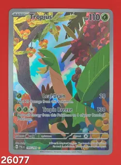 Pokemon: Tropius 195 Paldea Evolved NM/M - Image 1