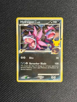 Hydreigon C lv.61 SWSH138 Holo Promo Sword & Shield Promo Pokemon Near Mint - Image 2