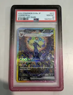 Pokemon Umbreon EX #217 Terastal Festival Japanese PSA 10 Gem Mint - Image 1