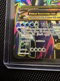 Pokemon XY - Primal Clash Primal Kyogre EX Alpha 149/160 - Image 5