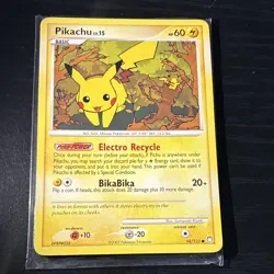 Pokemon TCG Pikachu 94/123 Mysterious Treasures Regular 60 HP - Image 1